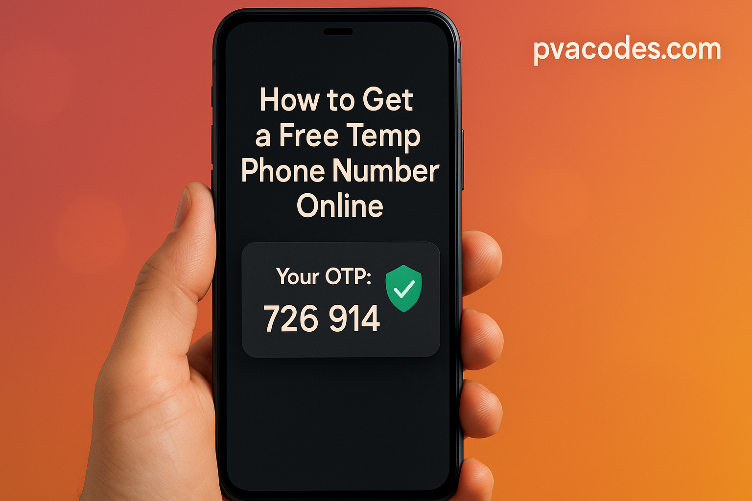 Get a Free Temp Phone Number