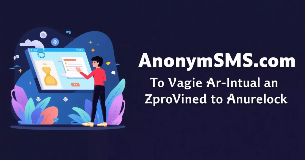 AnonymSMS.com: Everything You Need to Know