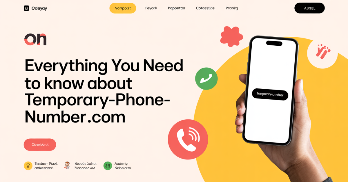 Everything You Need to Know About Temporary-Phone-Number.com