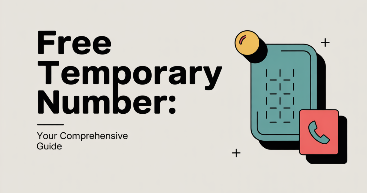 Free Temporary Number: Your Comprehensive Guide