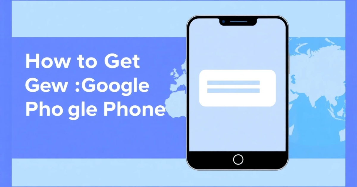 How to Get a Google Phone Number Free