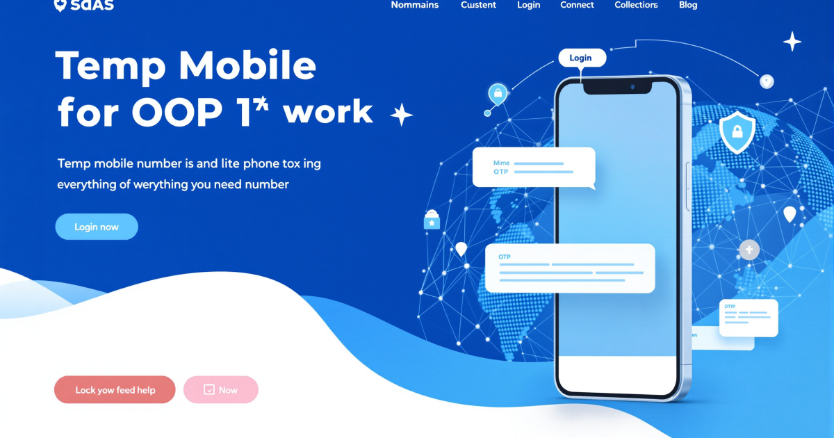 Temp Mobile Number for OTP: Everything You Need to Know
