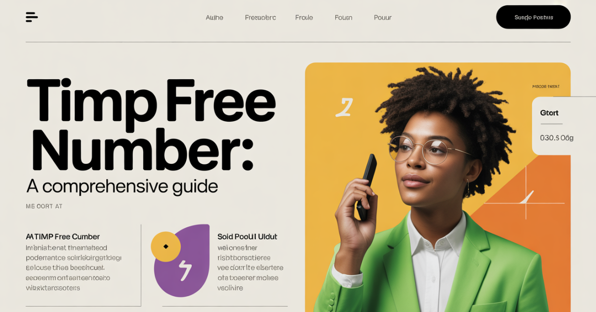Timp Free Number: A Comprehensive Guide