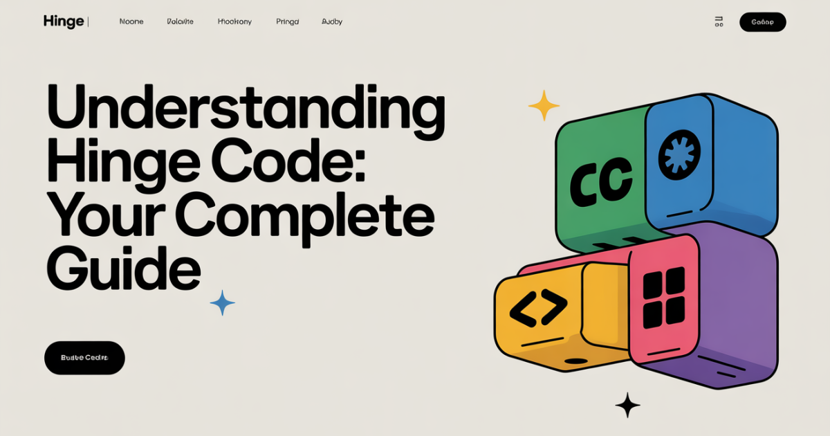 Understanding Hinge Code: Your Complete Guide