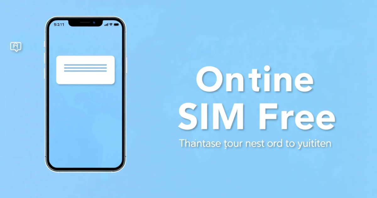 Online SIM Free: Everything You Need to Know